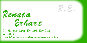 renata erhart business card